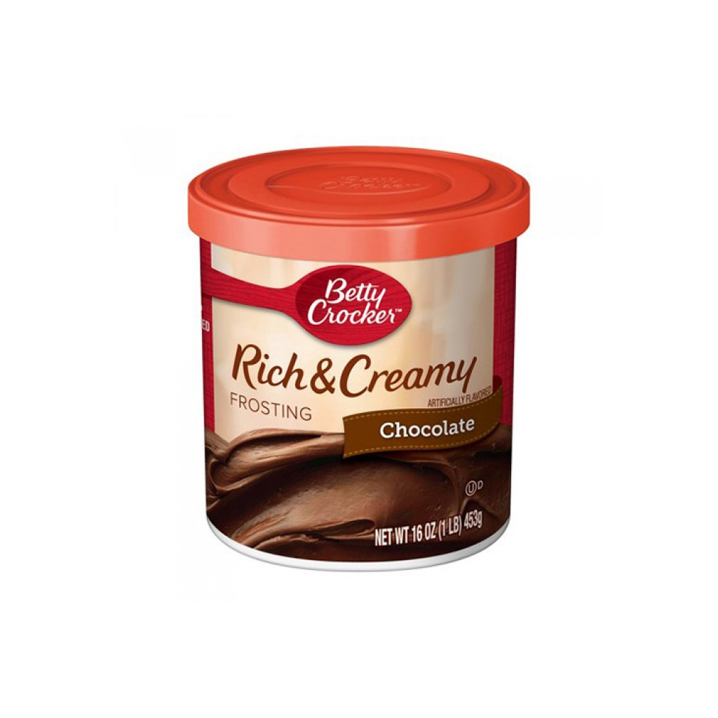 Betty-Crocker-Cream-Chocolate-Rich-Creamy-Frosting Betty Crocker Cream Chocolate Rich & Creamy Frosting 453gr - Image 1