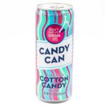 Candy Can Sparkling Cotton Candy Zero Sugar 330ml - Box 12 τμχ