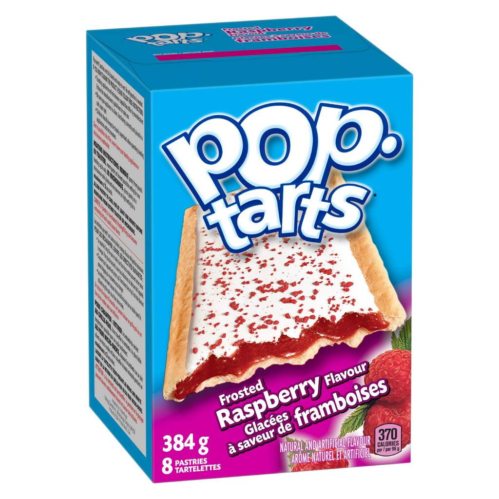 Kellogg's Pop Tarts Rasberry 384 gr Kellogg's Pop Tarts Rasberry 384 gr - Box 12τμχ - Image 1
