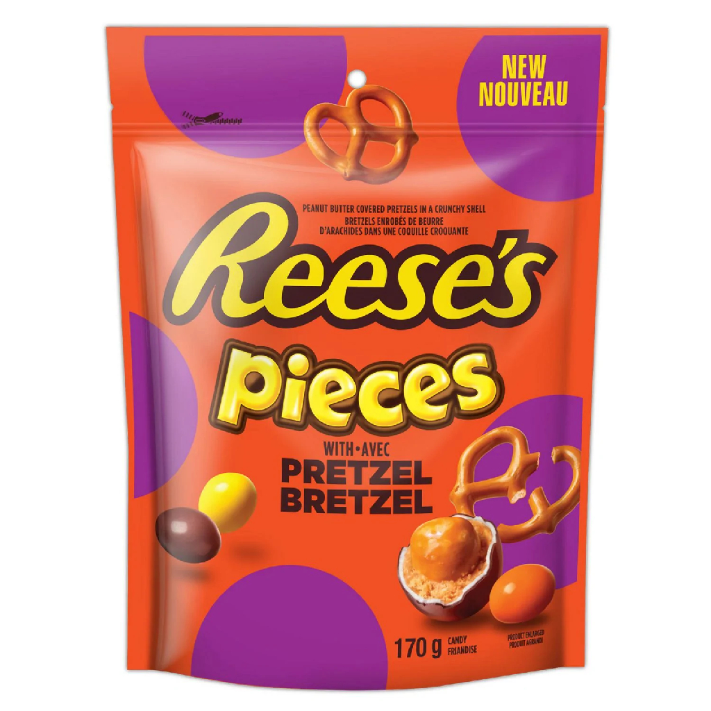 Reeses-Pieces-Pretzel-1 Reese's Pieces Pretzel 170gr - Image 1