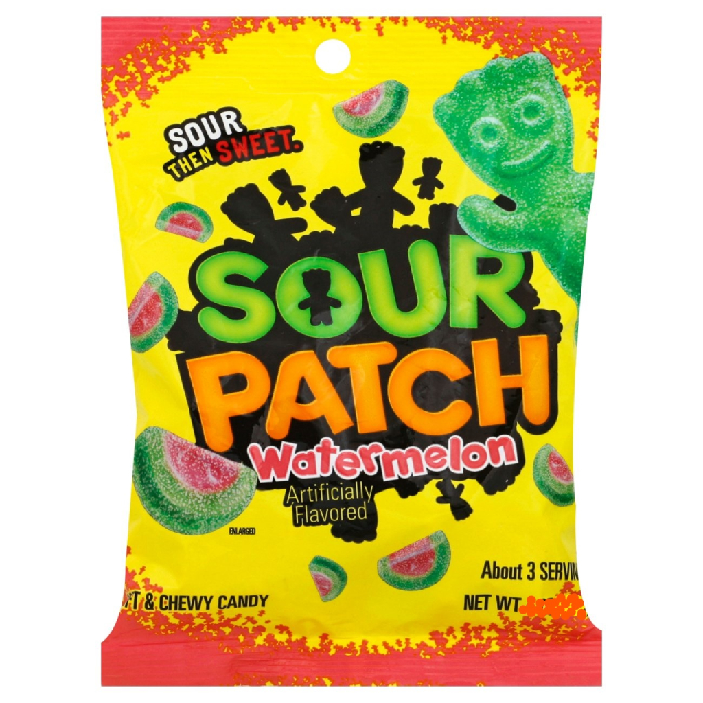 Sour-Patch-Watermelon-141gr Sour Patch Watermelon Bag 141 gr - Image 1