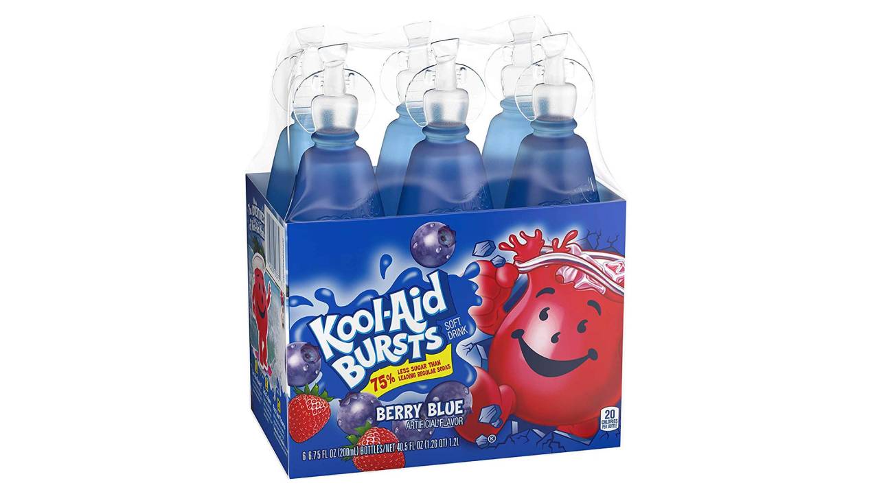 Kool Aid Burst Berry Blue 6 Pack 200 ml | American Corner B2B