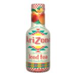 Arizona Iced Tea Μαύρο τσάι με Ροδάκινο 450 ml - Box 12 τμχ