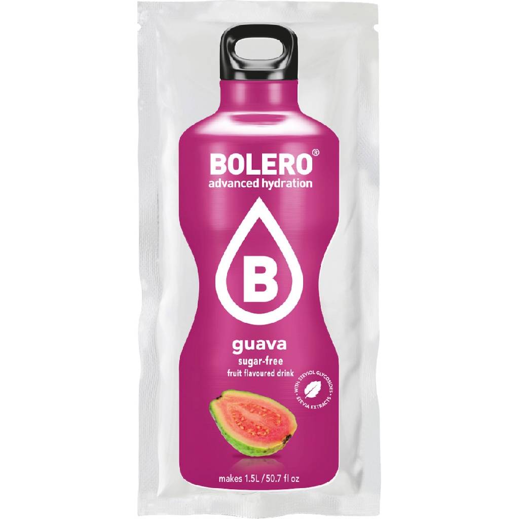 Bolero-Stick-Guava-Χυμός-Σε-Σκόνη-3-gr Bolero Stick Guava Χυμός Σε Σκόνη 12 τμχ - Image 1