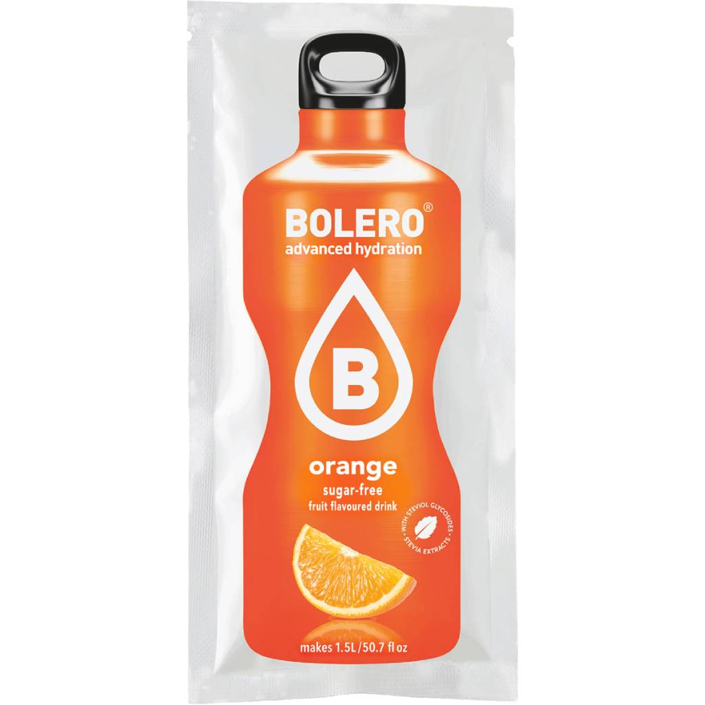Bolero-Stick-Orange-Χυμός-Σε-Σκόνη-3-gr Bolero Stick Orange Χυμός Σε Σκόνη 12 τμχ - Image 1