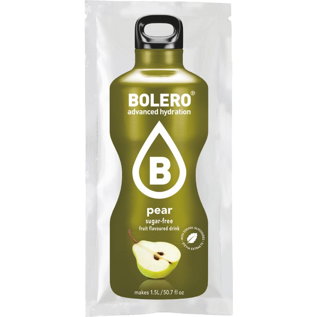 Bolero-Stick-Pear-Χυμός-Σε-Σκόνη-3-gr Bolero Stick Pear Χυμός Σε Σκόνη 12 τμχ - Image 1