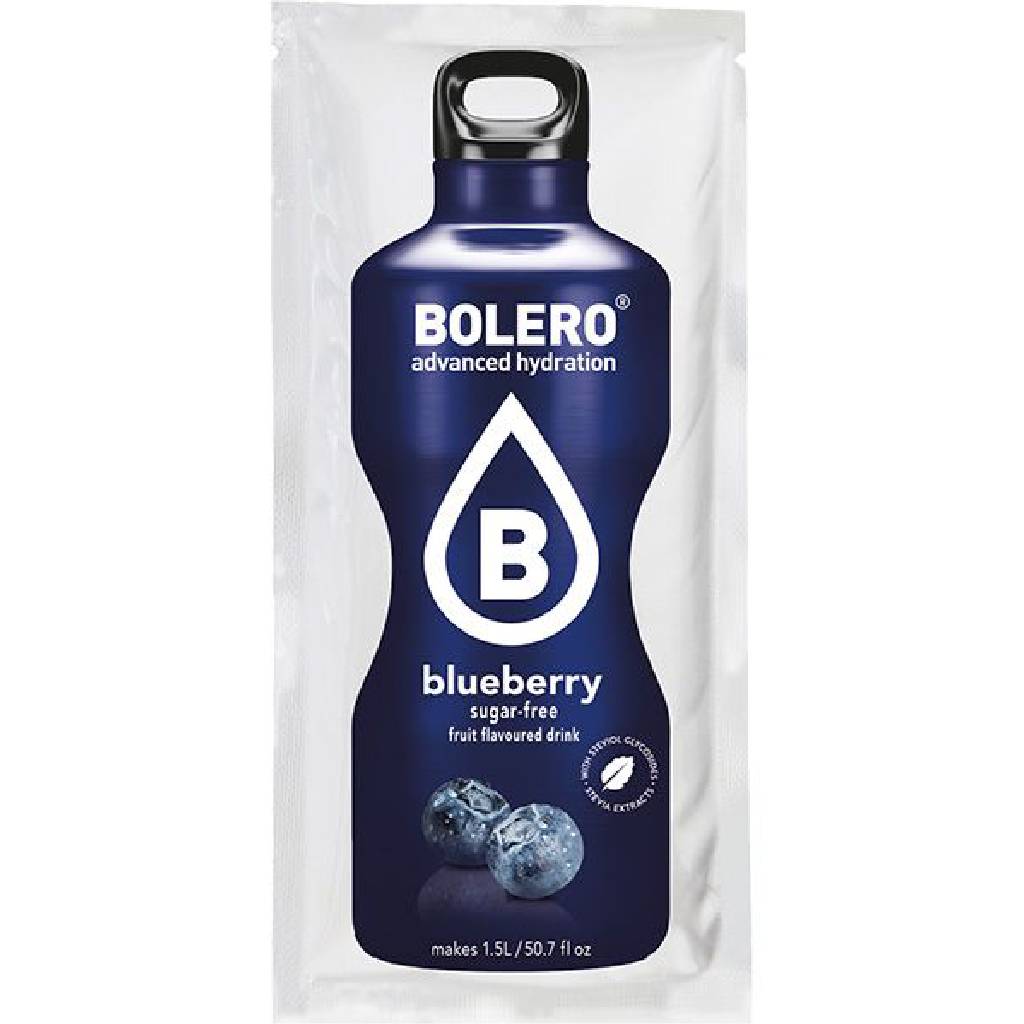 Bolero-Sticks-Blueberry-Χυμός-Σε-Σκόνη-3-gr Bolero Stick Blueberry Χυμός Σε Σκόνη 12 τμχ - Image 1