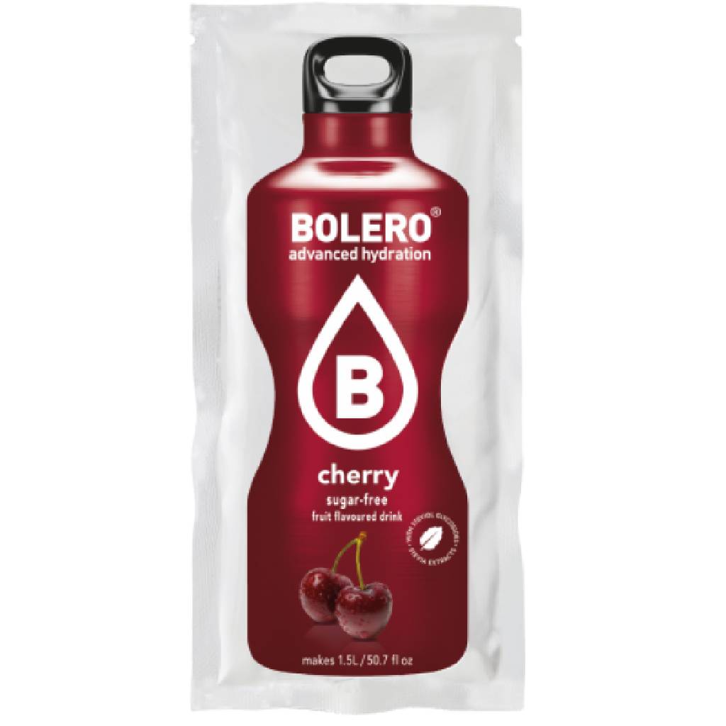 Bolero-Sticks-Cherry-Χυμός-Σε-Σκόνη-3-gr Bolero Stick Cherry Χυμός Σε Σκόνη 12 τμχ - Image 1