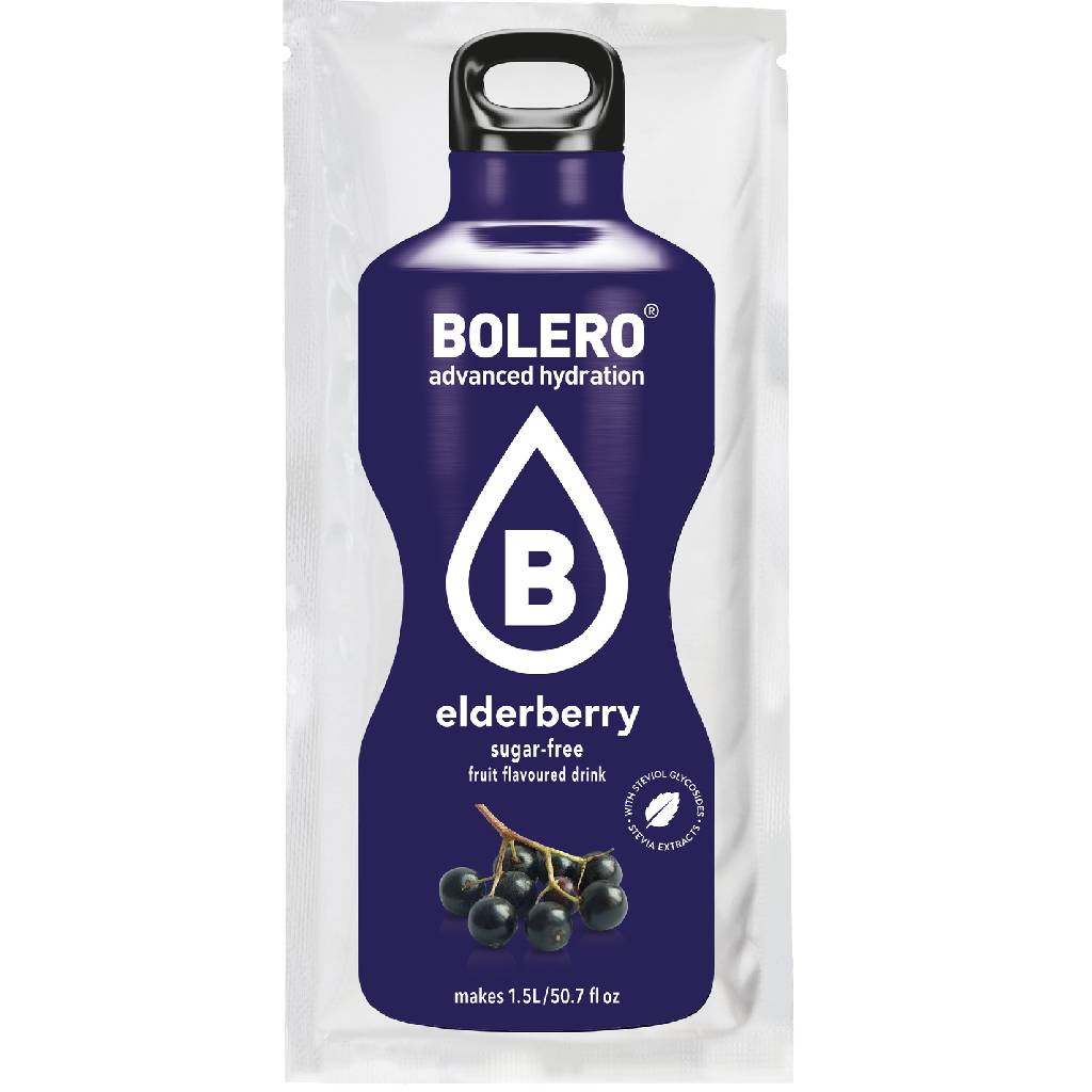 Bolero-Sticks-Elderberry-Χυμός-Σε-Σκόνη-3-gr Bolero Stick Elderberry Χυμός Σε Σκόνη 12 τμχ - Image 1