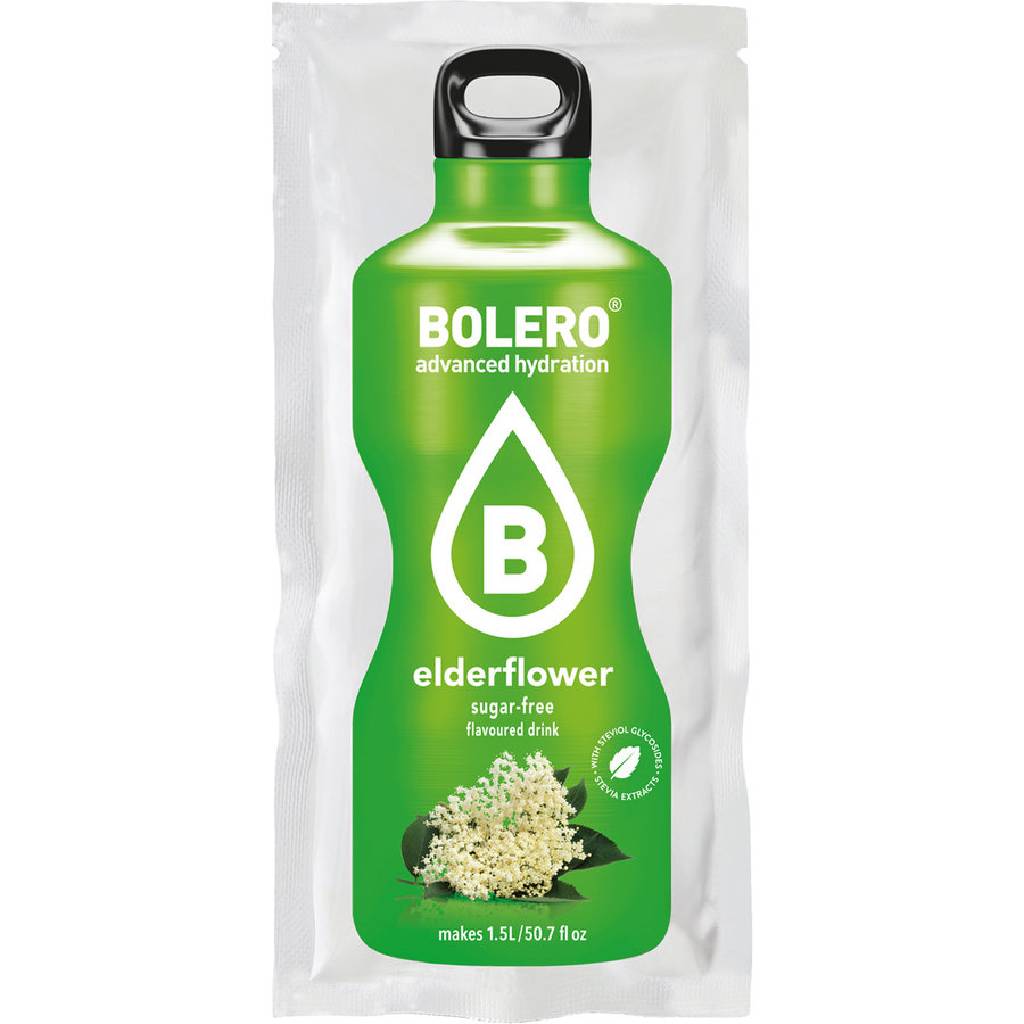 Bolero-Sticks-Elderflower-Χυμός-Σε-Σκόνη-3-gr Bolero Stick Elderflower Χυμός Σε Σκόνη 12 τμχ - Image 1
