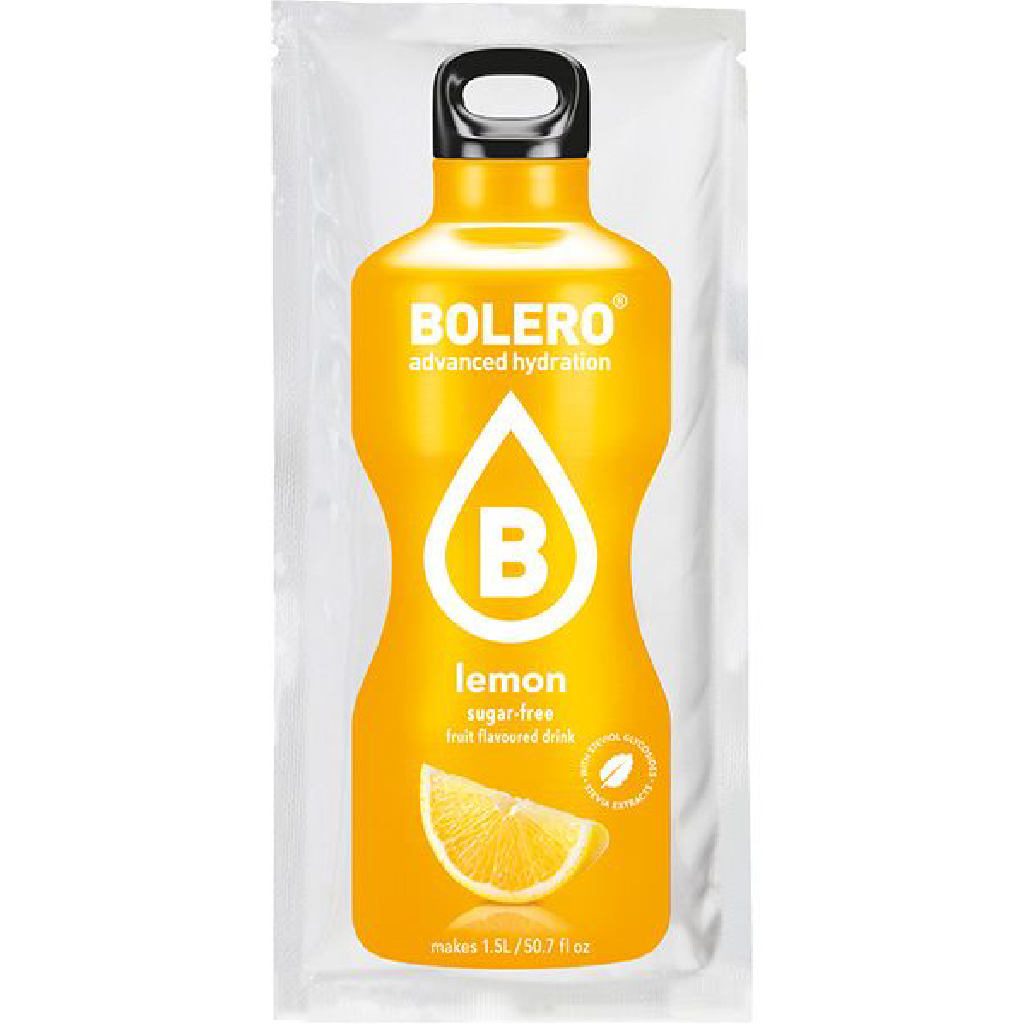 Bolero-Sticks-Lemon-Χυμός-Σε-Σκόνη-3-gr Bolero Stick Lemon Χυμός Σε Σκόνη 12 τμχ - Image 1
