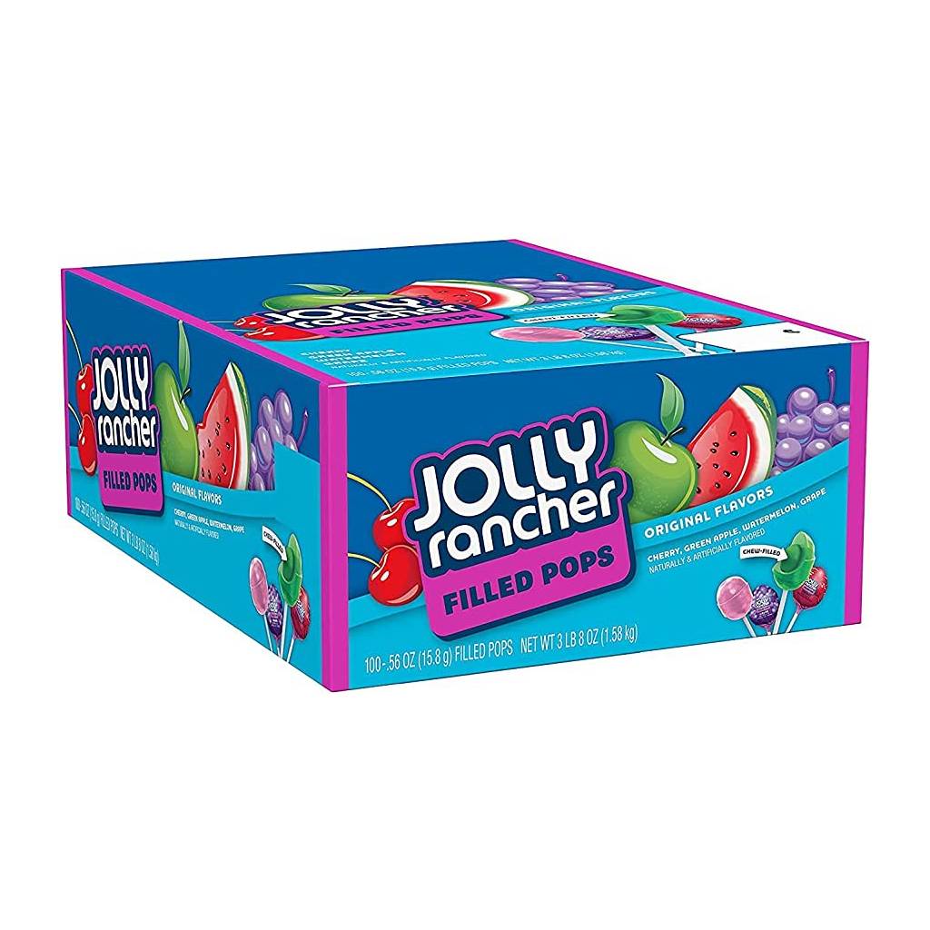 Jolly Ranger Fruit Chew Pops Γλειφιτζούρια Jolly Rancher Fruit Chew Pops Γλειφιτζούρια (100 cb) - Image 1