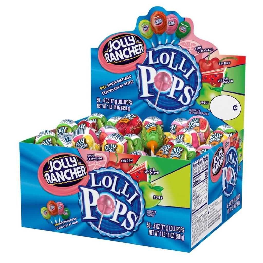 Jolly-Ranger-Lollipops-50-gr Jolly Rancher Lollipops 50 gr - Image 1