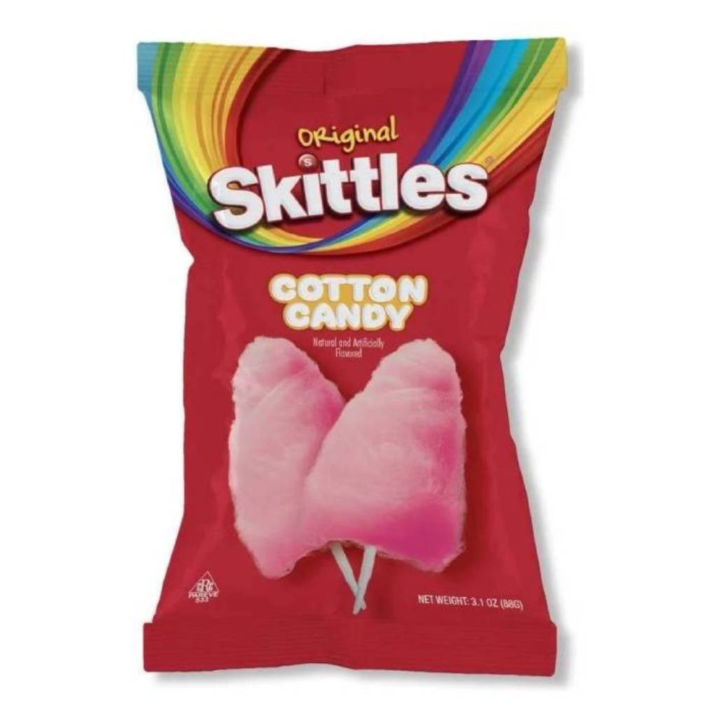 Skittles Cotton Candy 88 gr Skittles Cotton Candy 88 gr - Image 1