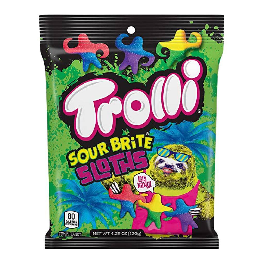 Trolli-Bright-Sloths-120-gr Trolli Bright Sloths 120 gr - Image 1