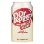 Dr Pepper Vanilla Float Soda 355 ml - Box 12τμχ