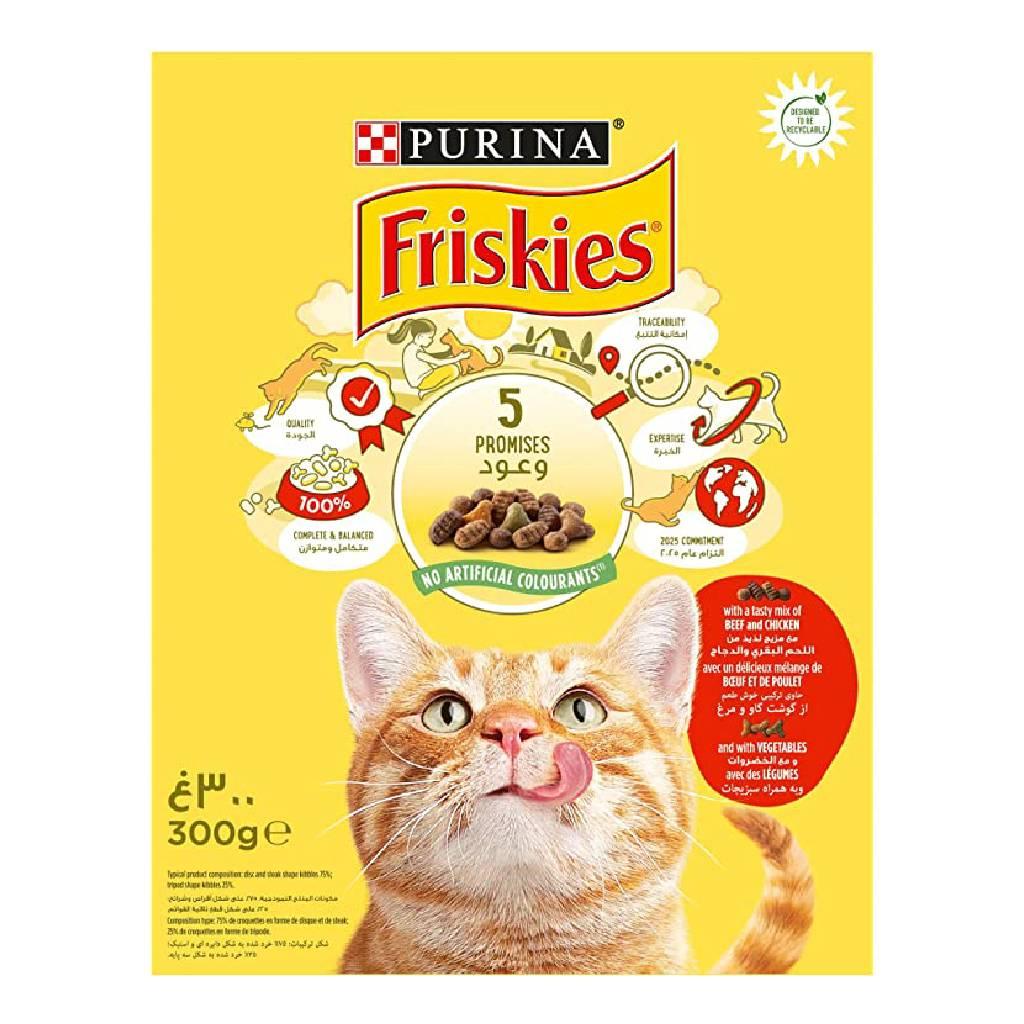 Friskies-Cat-Herball-Chicken-Vegetables-300-gr Friskies Cat Herball Chicken & Vegetables 300 gr - Image 1