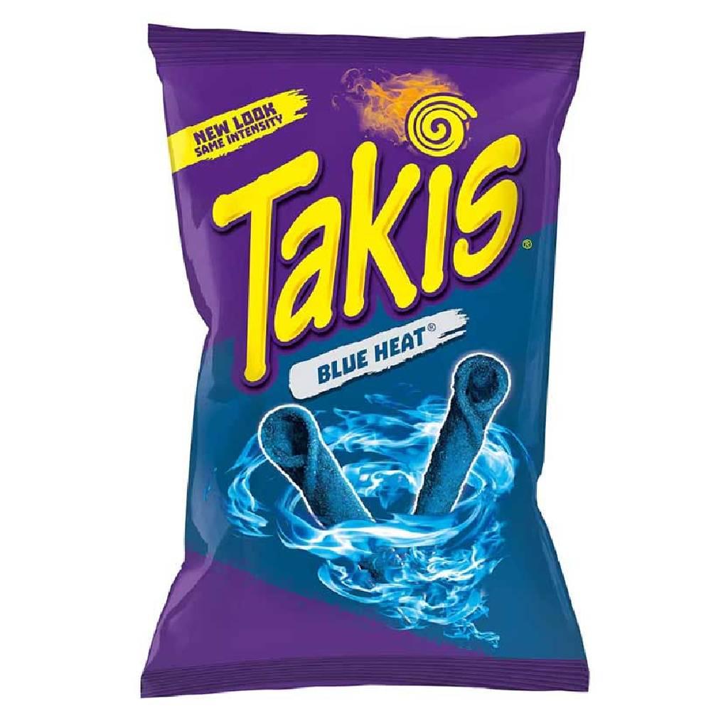 Takis-Blue-Heat-28-gr Takis Blue Heat 28 gr USA - Box 50 τμχ - Image 1