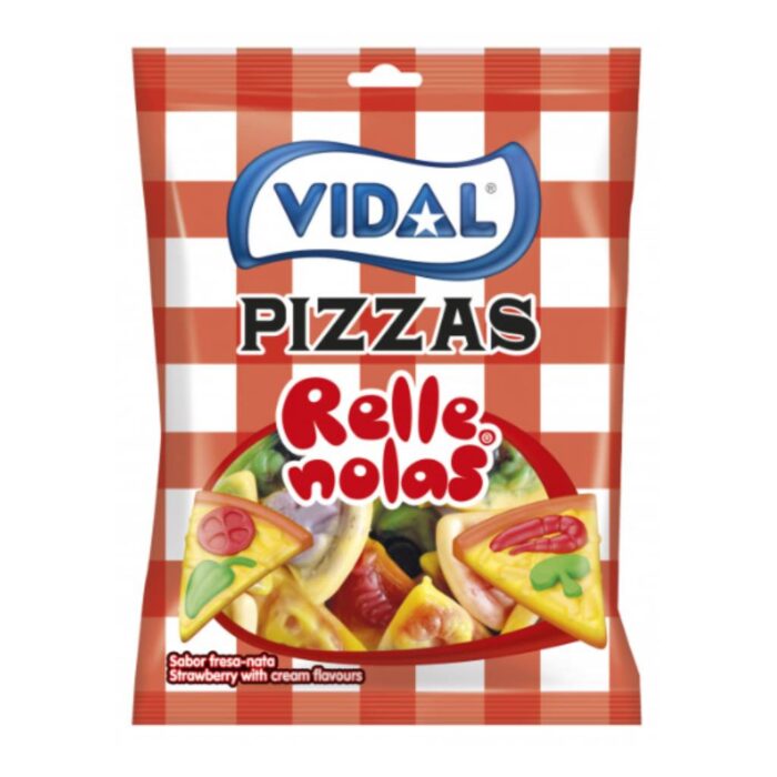 Vidal Jelly Filled Pizzas 90 gr - Box 14τμχ - Image 1