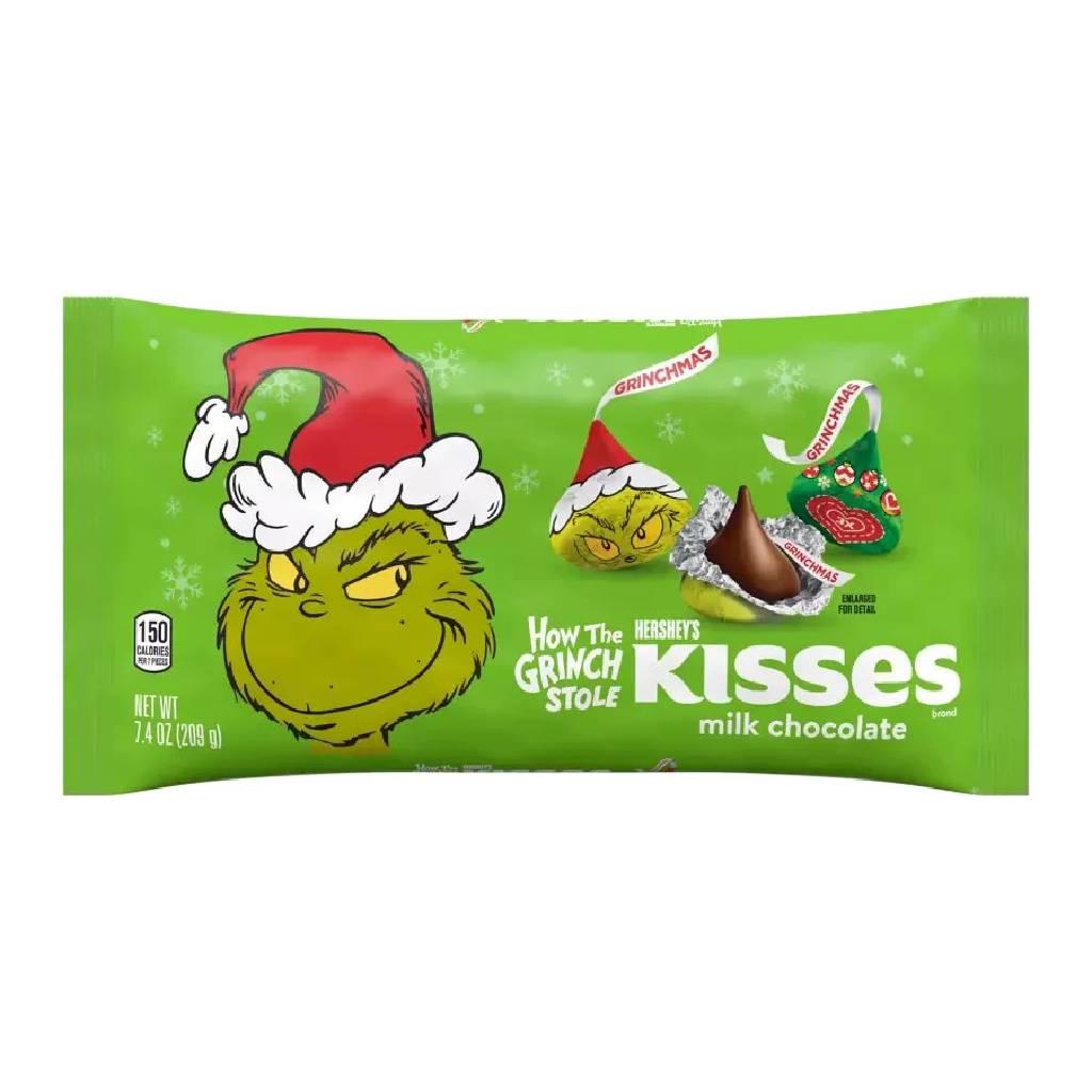 Hersheys-Kisses-Grinch-Bag-209-gr Hershey's Kisses Grinch Bag 209 gr - Image 1