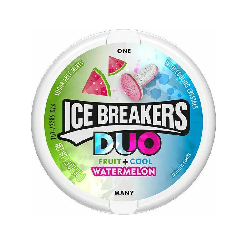 Ice Breakers Fruit Watermelon 36 gr Ice Breakers Fruit Watermelon 36 gr - Image 1