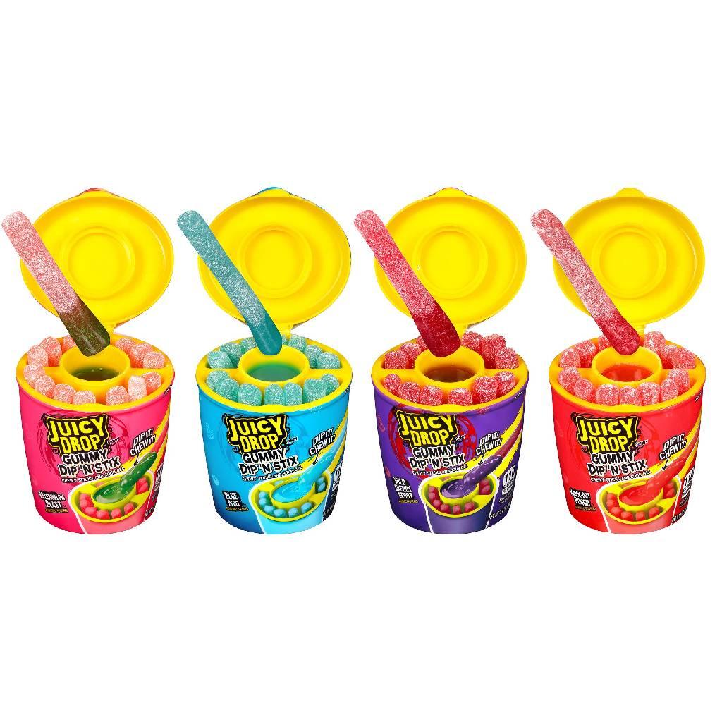 Juicy-Drop-Gummy-Dip-N-Stix-96-gr Juicy Drop Gummy Dip N Stick 96 gr - Image 1