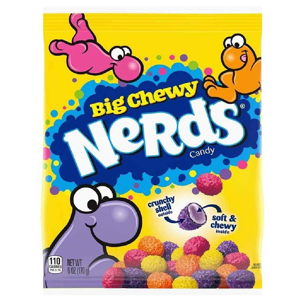 Nerds Big Chewy Candy 170 gr Nerds Big Chewy Candy 170 gr - Box 12τμχ - Image 1