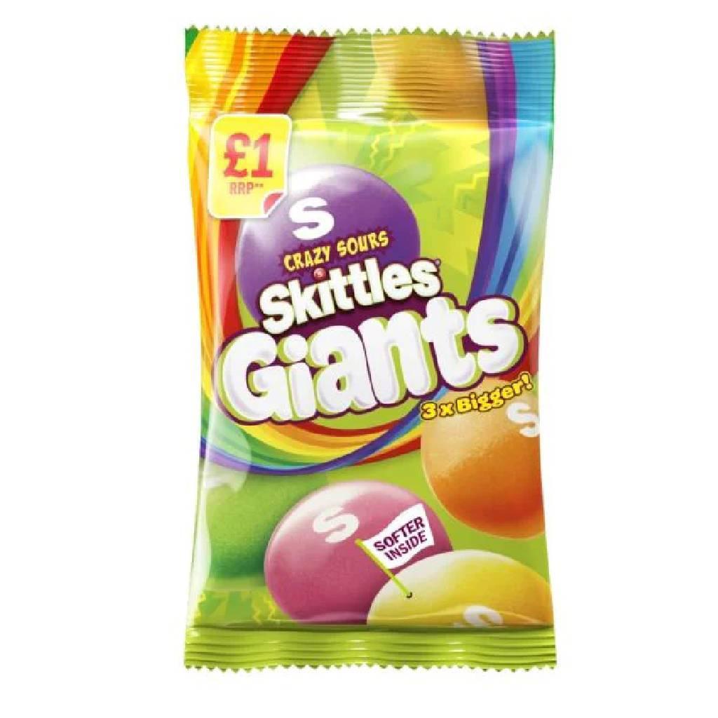 Skittles-Giants-Crazy-Sour-125-gr Skittles Giants Crazy Sour 125 gr - Image 1