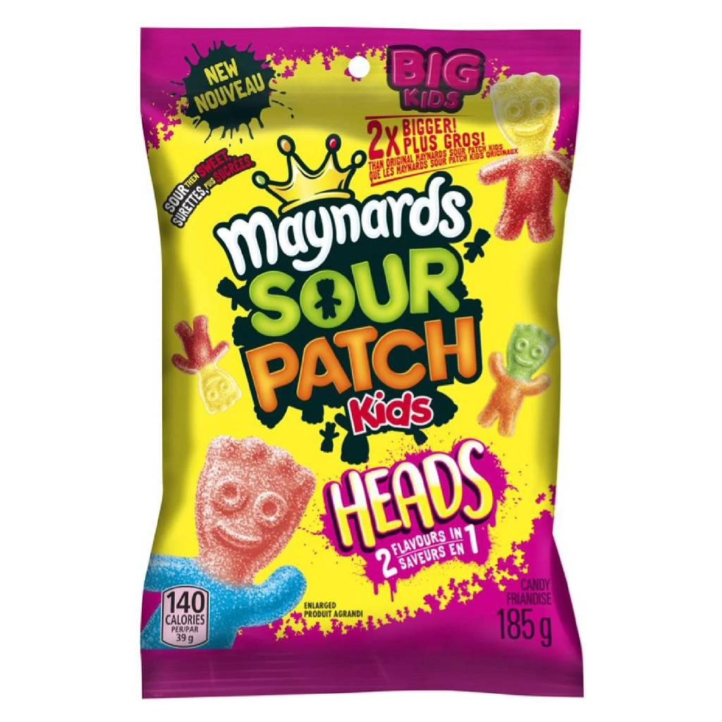 Sour-Patch-Kids-Big-Heads-185-gr Sour Patch Kids Big Heads 185 gr - Image 1