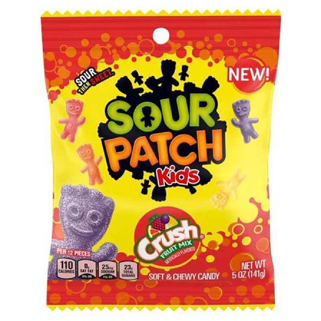 Sour-Patch-Kids-Crush-Fruit-Mix-Bag-140-gr Sour Patch Kids Crush Fruit Mix Bag 140 gr - Image 1