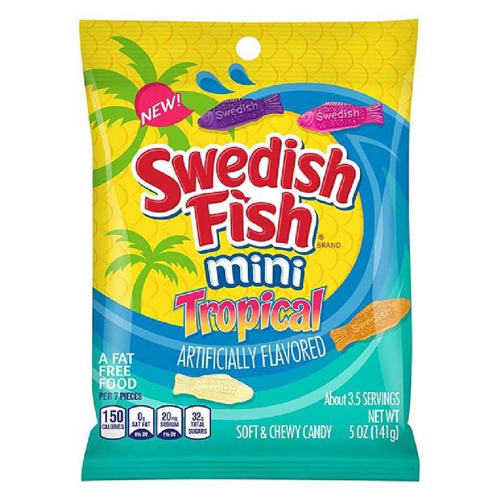 Swedish-Fish-Tropical-141-gr Swedish Fish Tropical 141 gr - Image 1