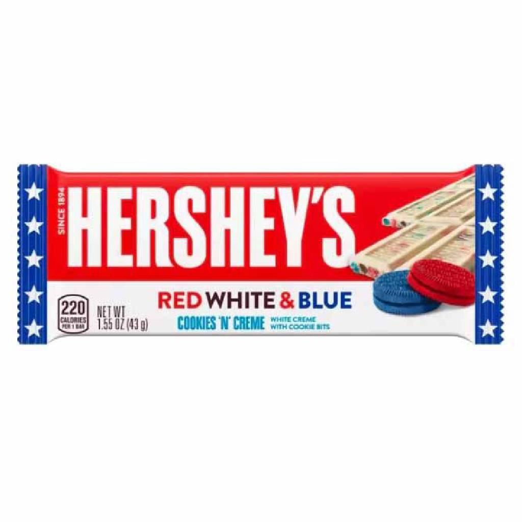 Hershey's Cook & Cream Red White Blue 43 gr Hershey's Cook N Cream Red White & Blue 43 gr - Image 1