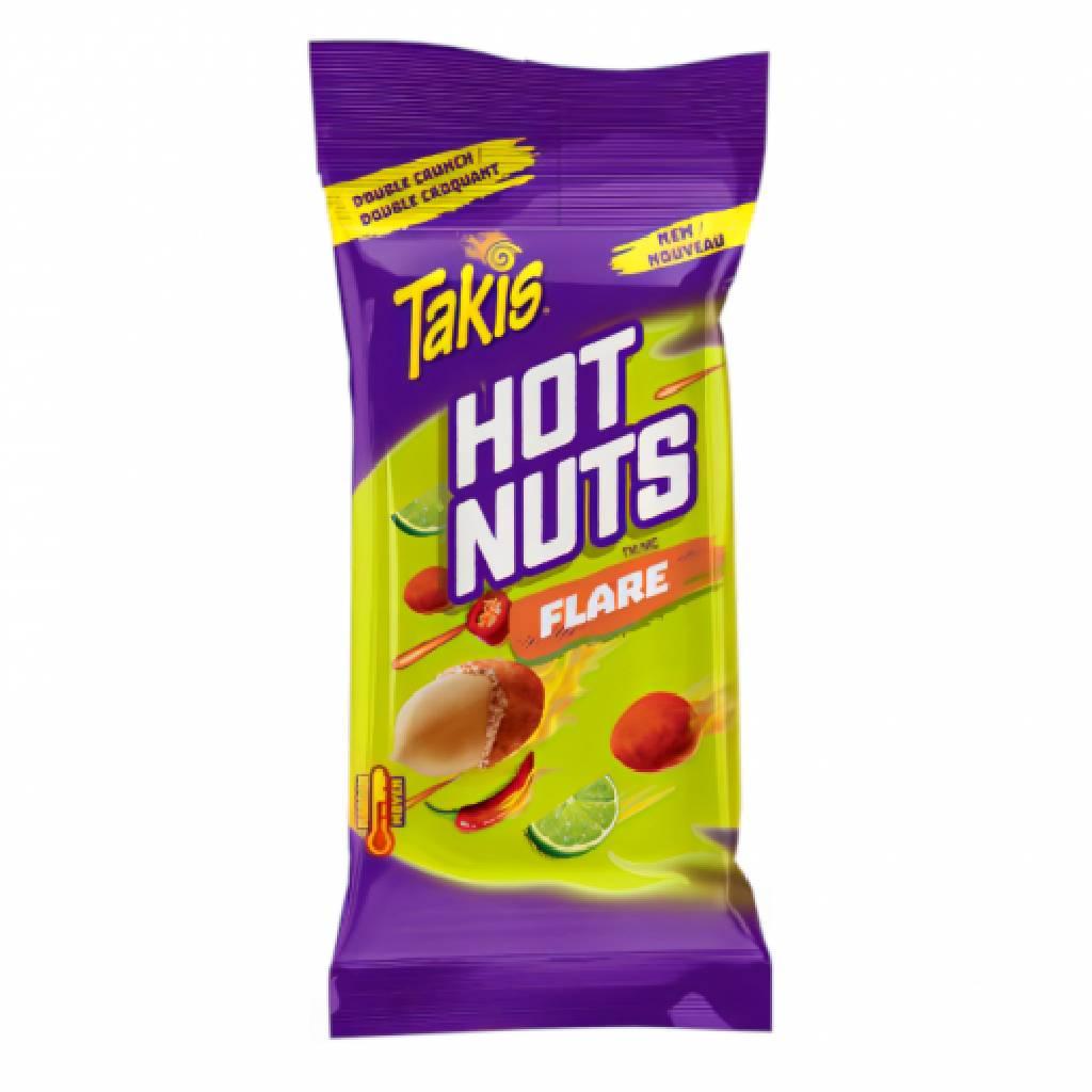 Takis-Hot-Nuts-Flare-90-gr Takis Hot Nuts Flare 90 gr - Box 12 τμχ - Image 1