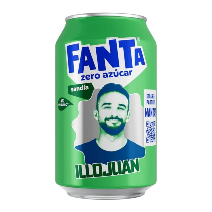 Fanta Watermellon Zero 330ml - Box 24τμχ - Image 1
