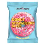 The Little Happy Donut Strawberry Glaze 50gr - Box 18 τμχ