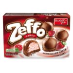 Zeffo Biscuits Marshmallow Strawberry 150gr - Box 12 τμχ