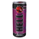 Hell Energy Drink Black Cherry 250ml - Box 24 τμχ