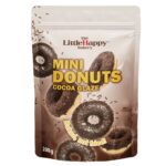 The Little Happy Mini Donuts Cocoa Glaze 200gr - Box 7τμχ