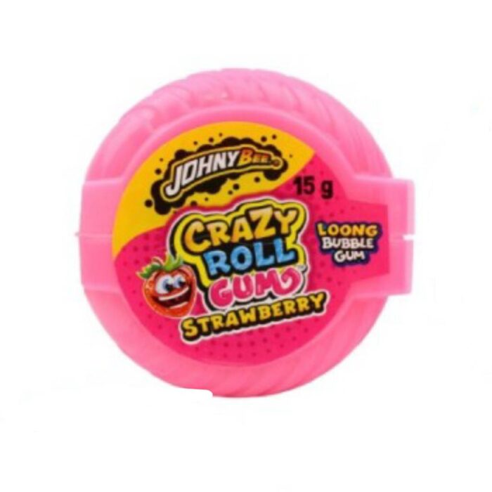 Johny Bee Crazy Roll Τσίχλα Χιλιόμετρο 15gr - Image 1
