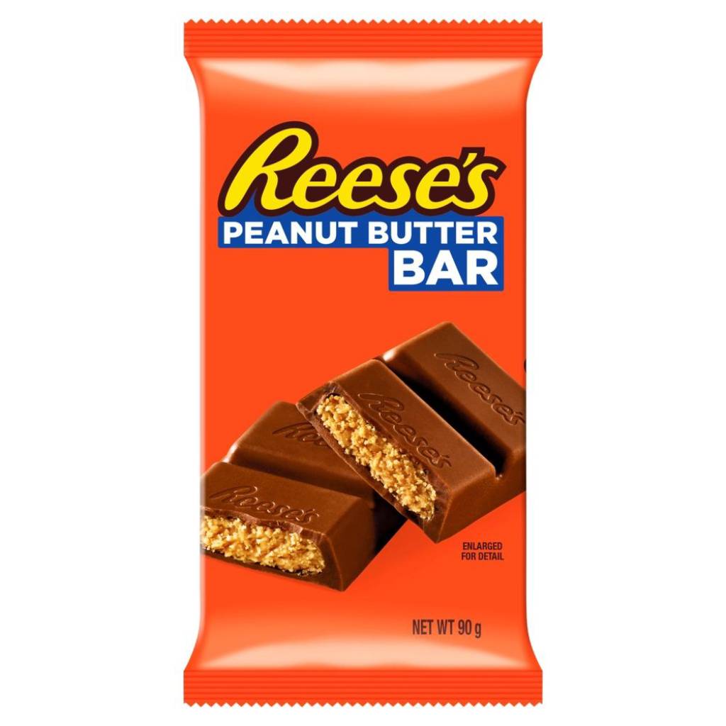 Reese's Peanutbutter Bar 90gr Reese's Peanutbutter Bar 90gr - Box 12τμχ - Image 1