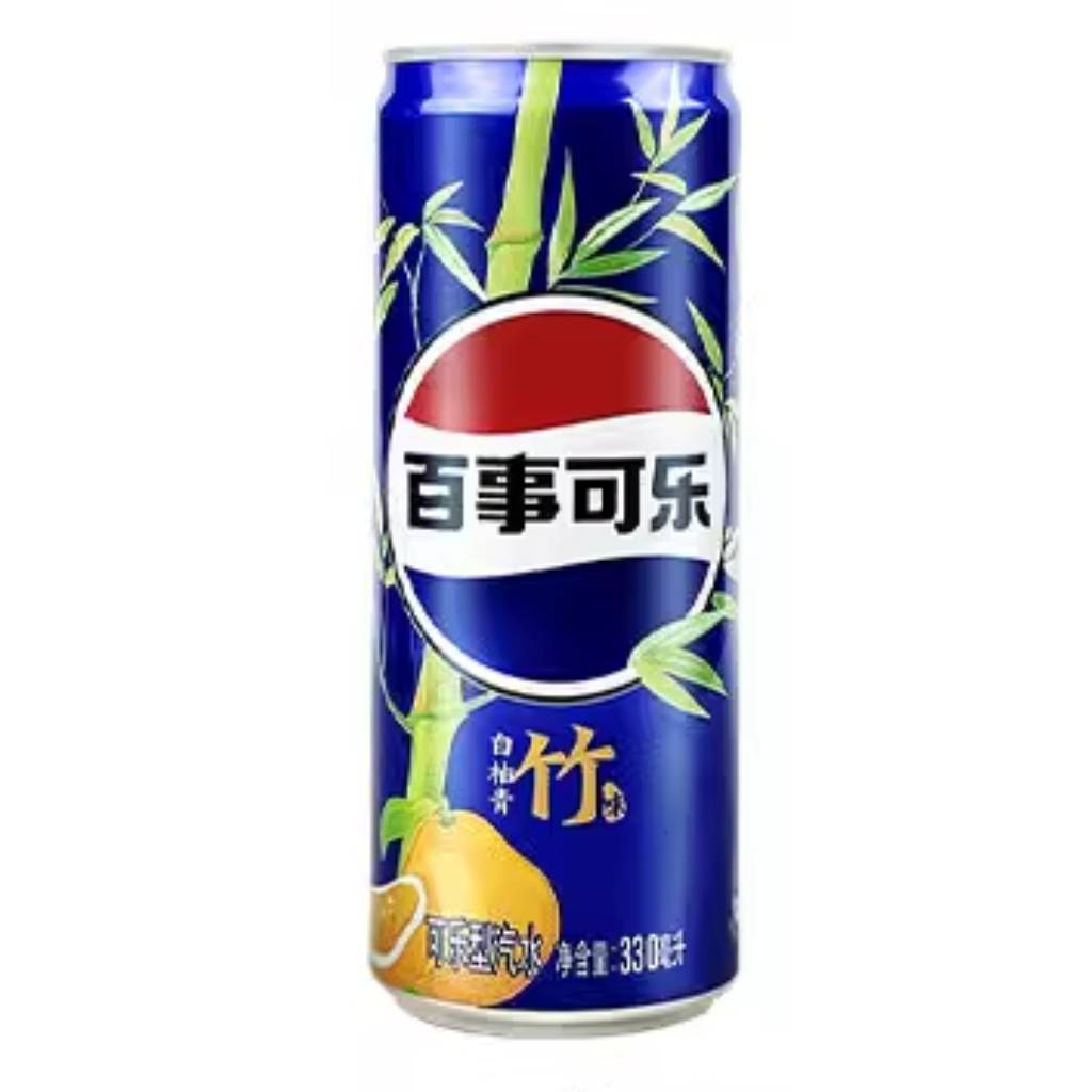 Pepsi White Pomelo Green Bamboo Flavor 330ml Pepsi White Pomelo Green Bamboo Flavor 330ml - Box 12τμχ - Image 1