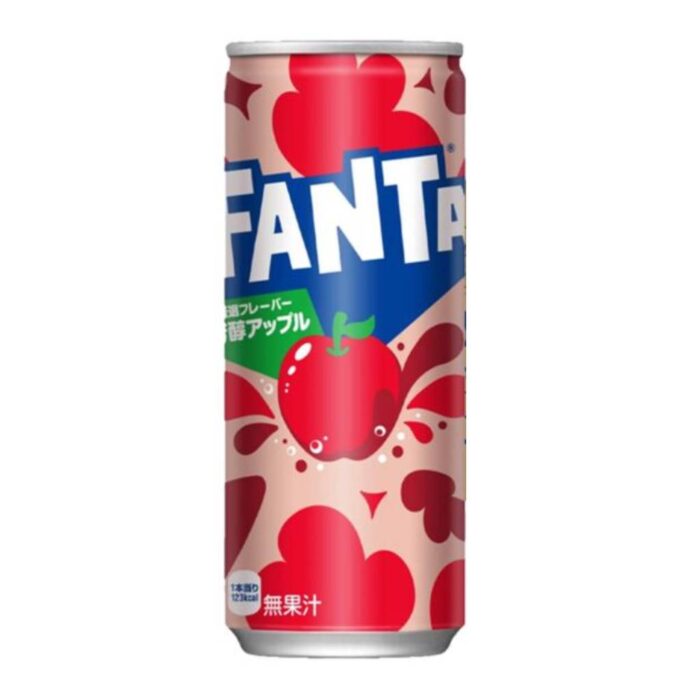 Fanta Red Apple Soda Can Asian 250ml - Box 30τμχ - Image 1