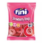 Fini Δαχτυλίδια Φράουλα 90gr - Box 12τμχ