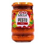 Sacla Pesto Rosso 190gr - Box 6τμχ