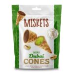 Dubai Chocolate Miskets Mini Cones 50gr - Box 12τμχ