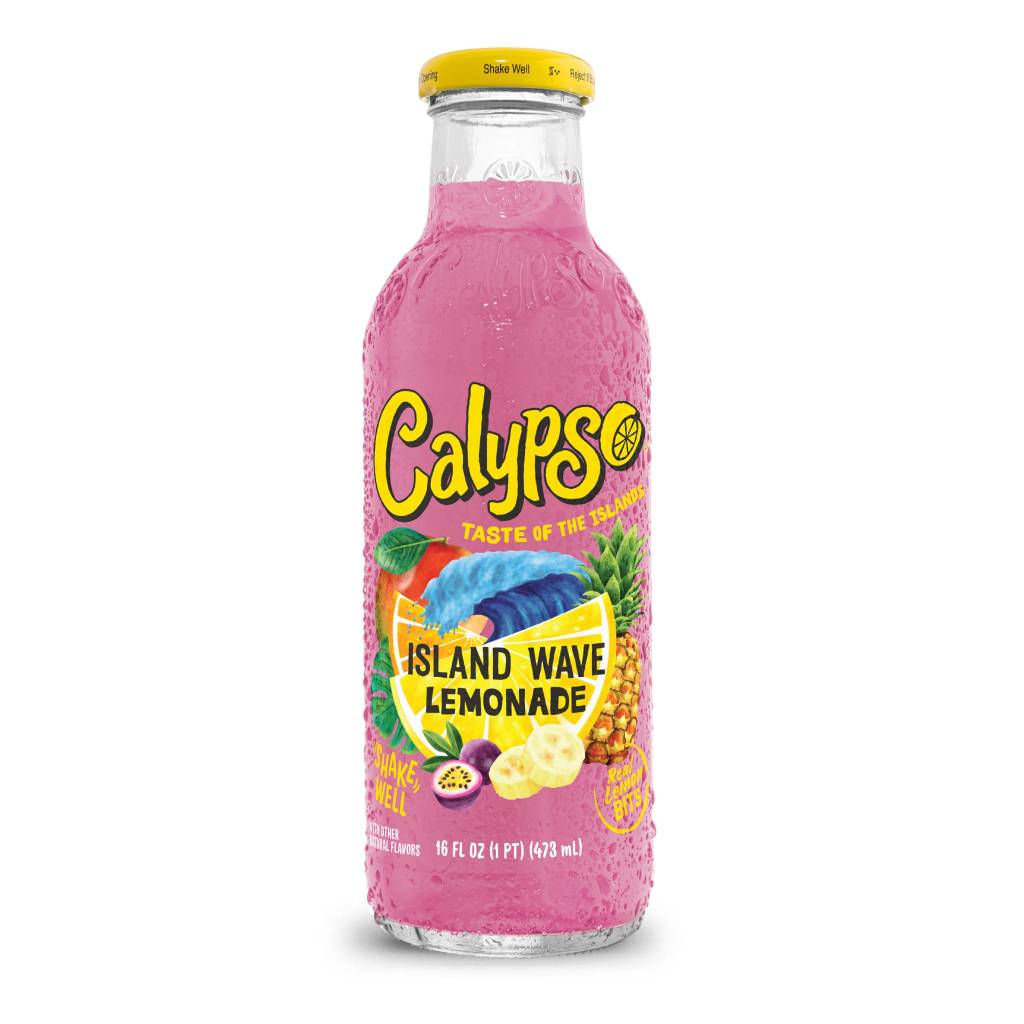 Calypso Island Wave Lemonade 473ml Calypso Island Wave Lemonade 473ml - Box 12τμχ - Image 1