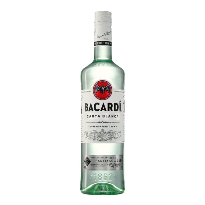 Bacardi Carta Blanca White Rum 700ml - Image 1