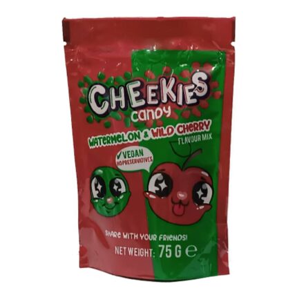 Cheekies Candy Ζαχαρωτά Καρπούζι Αγριοκέρασο 75gr