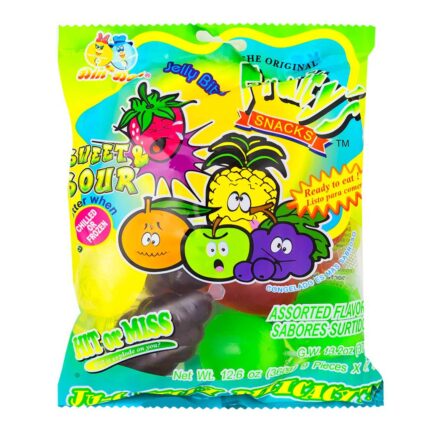 Fruity's Ju-C Assorted Sweet & Sour 9x40gr (376gr)