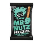 Mr Nutz Salted Caramel Mini Pretzels Stick 120gr - Box 12τμχ